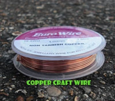 0.8mm Copper Eurowire - Beading Amazing