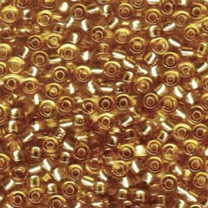 Silver Lined Lt Gold (M6) - Beading Amazing