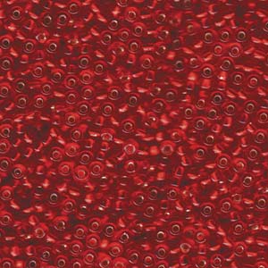 Silver Lined Flame Red (M8) - Beading Amazing