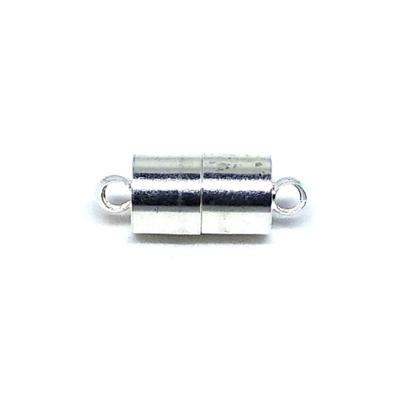 Silver Column Magnetic Clasp - Beading Amazing