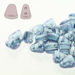 Crystal Blue Luster Nib-bits - Beading Amazing