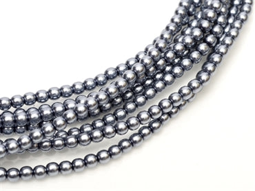 3mm Pearls - Grey - Beading Amazing