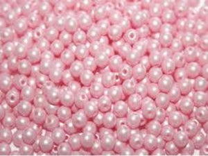 3mm Pearls - Pastel Pink - Beading Amazing