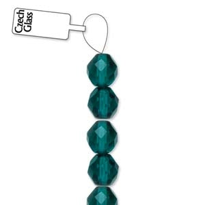 Teal 4mm Fire Polished - Beading Amazing