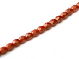Dk.Coral 6mm Fire Polished - Beading Amazing