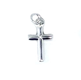 Cross Charm Sterling Silver - Beading Amazing