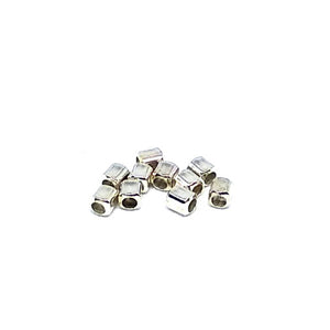 Cube Spacer Beads Sterling Silver - Beading Amazing
