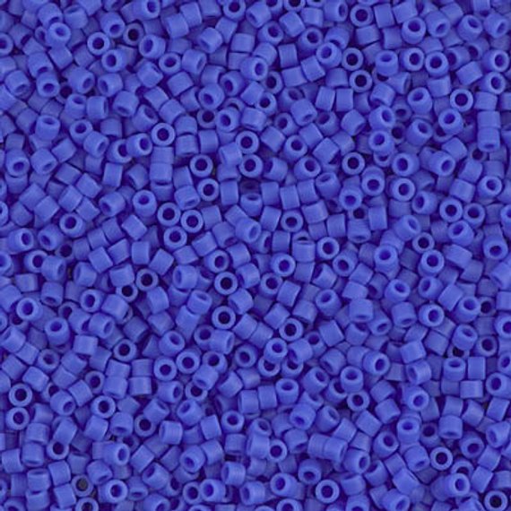 Matte Opaque Cyan Blue (D11) - Beading Amazing