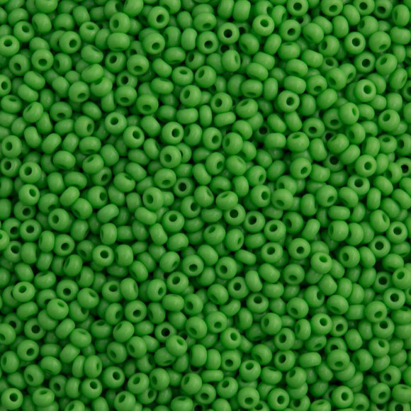 Green Opaque (11/0) - Beading Amazing