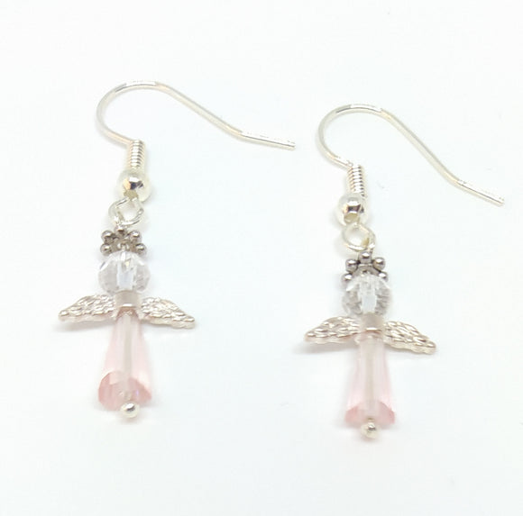 Mini Angel Earring Kit - Pink (2 x pairs)