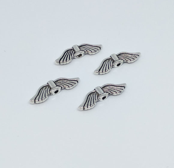 Angel Wings - Antique Silver