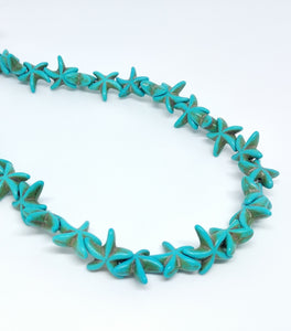 Blue Synthetic Turquoise - Starfish