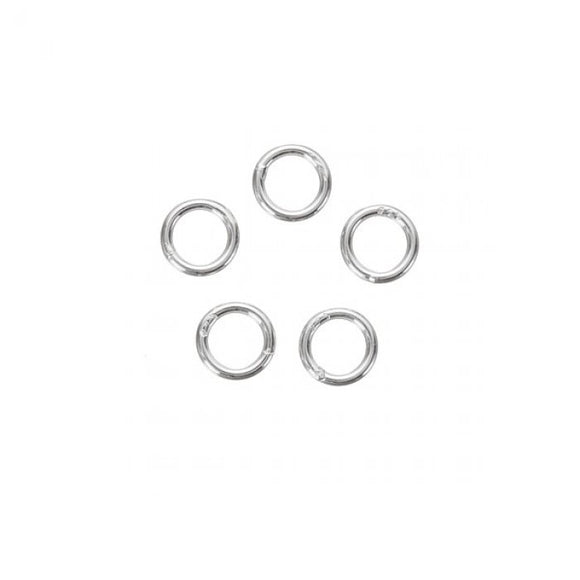 5mm Sterling Silver Jump Rings - Beading Amazing