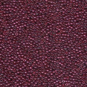 Cranberry Gold Luster (M11) - Beading Amazing