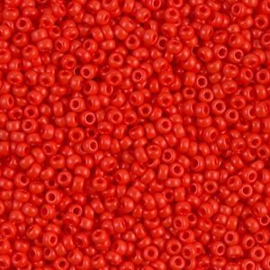 Matte Opaque Red Vermillion (M8) - Beading Amazing