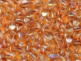 Orange Rainbow Pinch Beads - Beading Amazing