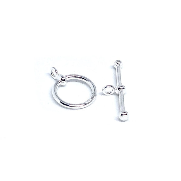 Small Toggle Set Sterling Silver - Beading Amazing