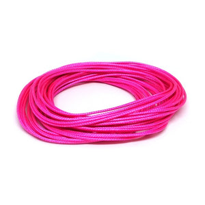 Waxed Cord Hot Pink - Beading Amazing