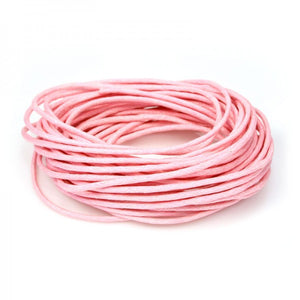 Waxed Cord Pink - Beading Amazing