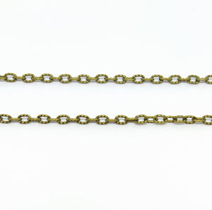 Bronze Fine Knit Chain - Beading Amazing