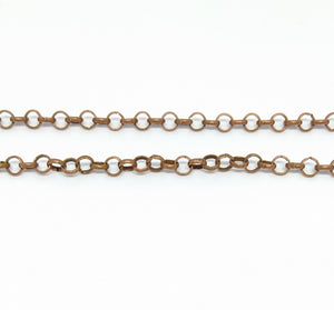 Copper Round Chain - Beading Amazing