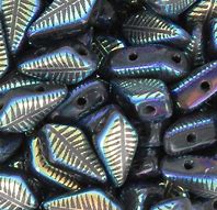 Kite Beads - Jet Laser Feather - Beading Amazing