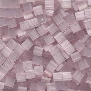 Pink Silk Satin Tila - Beading Amazing